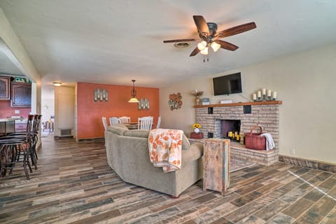 Chic Silver City Getaway with Patio and Gas Grill House in Silver City