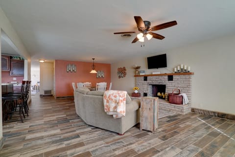 Chic Silver City Getaway with Patio and Gas Grill House in Silver City