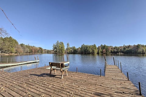 Retro Rhinelander Lake Retreat with Fire Pit! House in Rhinelander