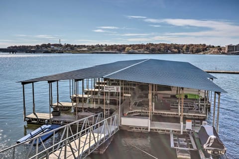 Sunny Osage Beach with Balcony and Lakefront View Apartment in Osage Beach