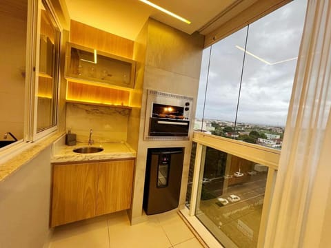 BBQ facilities, View (from property/room), Mountain view, oven