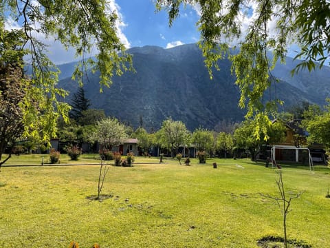 Natural landscape, Garden, Mountain view