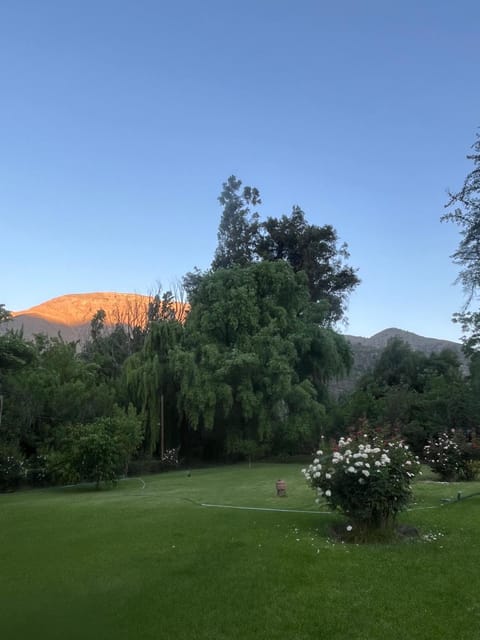 Spring, Garden view, Mountain view