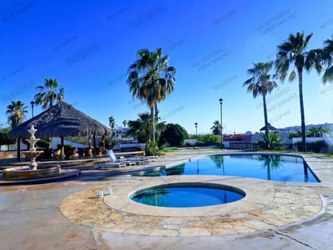 Natural landscape, Pool view, Swimming pool