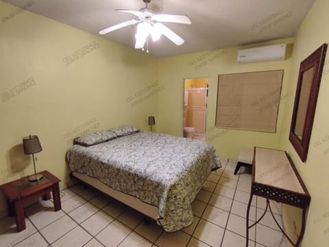 Bed, Photo of the whole room, Bedroom, fireplace, air conditioner