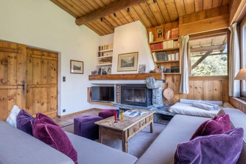 Chalet de l'aiguille with view on Mont Blanc Chalet in Chamonix