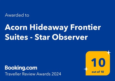 Acorn Hideaway Canton Frontier Suite The Star Observer Auberge in Canton