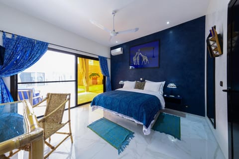 Bed, Balcony/Terrace, Bedroom, Pool view, Swimming pool