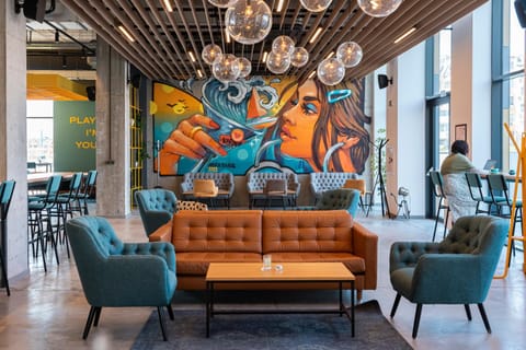 Lobby or reception, Decorative detail, Seating area