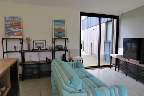 Maison de plain-pied avec WIFI, jardin, terrasse à PLEUMEUR - BODOU REF-457 Villa in Trégastel