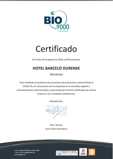 Barceló Ourense Hotel in Ourense