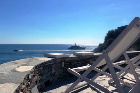 Day, Natural landscape, Sea view, sunbed