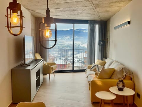 Natural landscape, Living room, Mountain view