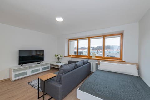 Bed, Living room