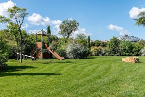 Day, Natural landscape, Children play ground, Garden, Garden view