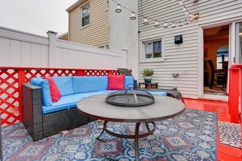 Newark Home with Deck and Fire Pit, 16 Mi to NYC! House in Irvington