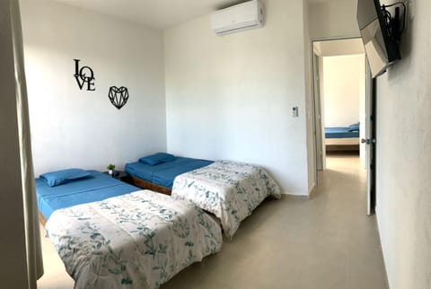 Departamento 2 habitaciones vista a la alberca Nube by EITA Apartment in Cancun