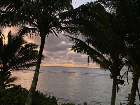 Natural landscape, Sea view, Sunset