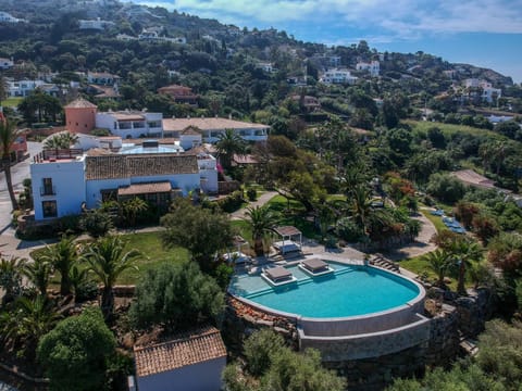 Bird's eye view, Swimming pool