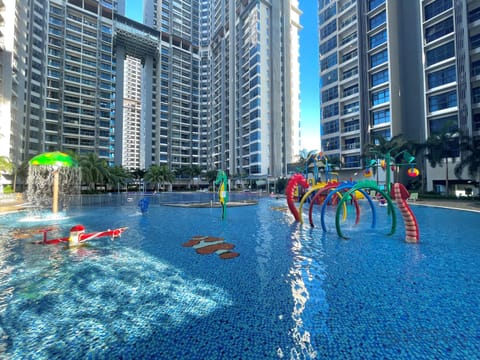 Children play ground, Aqua park, Swimming pool, children