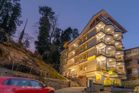 Property building, Night, Street view