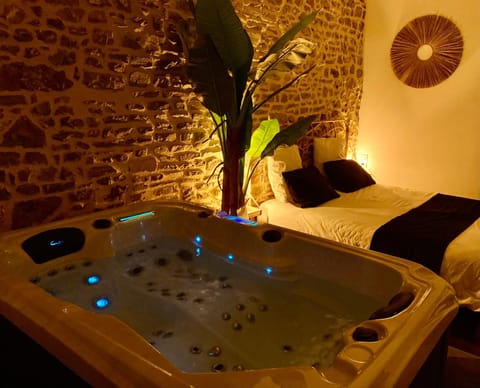 Profitez d'une douce nuit avec jacuzzi Apartment in Fougères