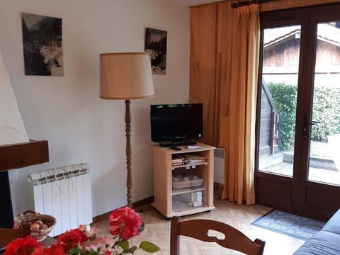 Appartement charme avec terrasse, vue Mont Blanc, parking, 3/4 pers - FR-1-517-65 Apartment in Chamonix