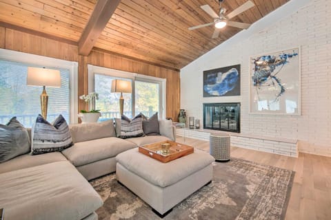 Peaceful Smyrna Home with Wood-Burning Fire Pit House in Smyrna