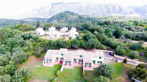 Property building, Spring, Day, Natural landscape, Bird's eye view, Mountain view