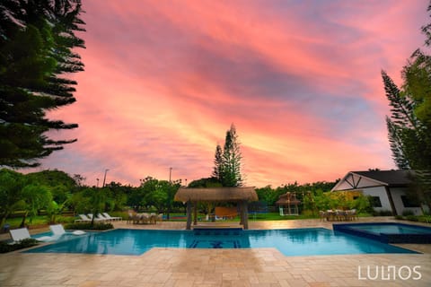 Natural landscape, Garden, Garden view, Pool view, sunbed