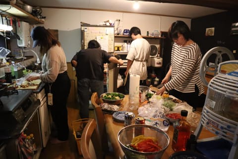 People, Food and drinks, group of guests