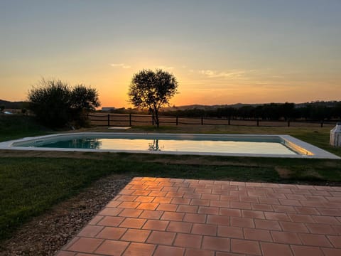 Day, Natural landscape, Pool view, Swimming pool, Sunset