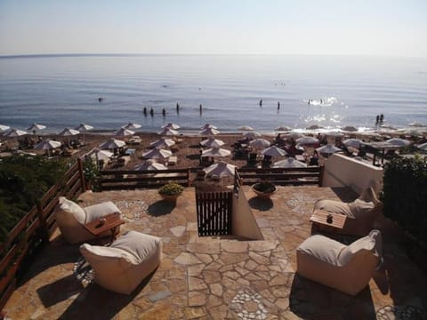 Natural landscape, Seating area, Beach, Sea view, sunbed