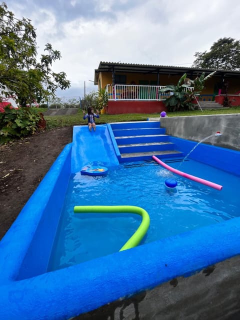 Yellow House House in Quindio, Colombia