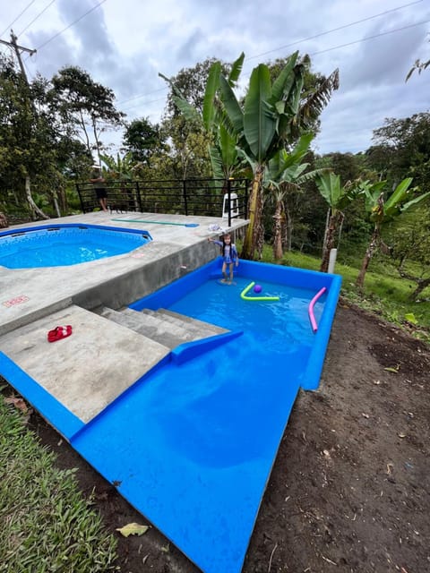 Yellow House House in Quindio, Colombia