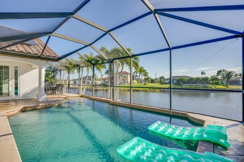 Luxe Cape Coral Oasis on Canal Pool and Lanai! House in Cape Coral