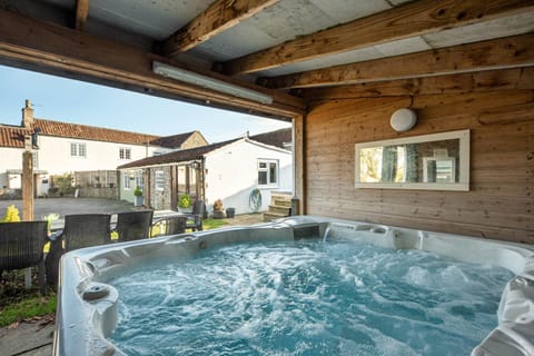 The Farmhouse with two hot tubs House in Bristol