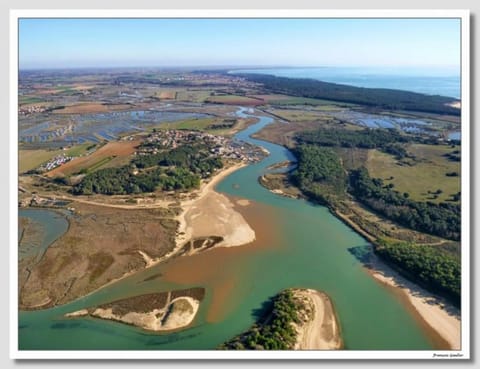 Natural landscape, Bird's eye view, River view