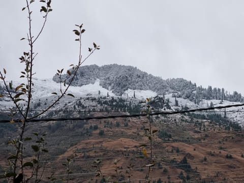 Winter, View (from property/room), Balcony/Terrace, Mountain view