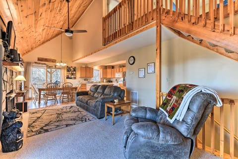 Maggie Valley Home with Mountain Views and Decks! House in Maggie Valley