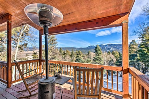 Stunning Angel Fire Home with Views 3 Mi to Slopes House in Angel Fire