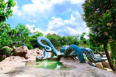 Garden, Hot Spring Bath