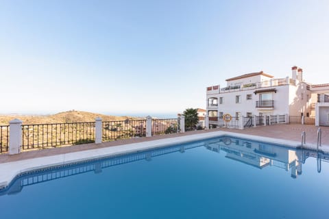 Natural landscape, Mountain view, Swimming pool