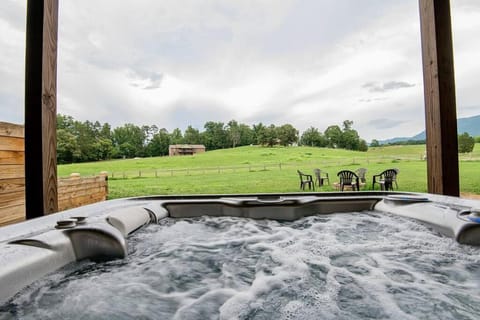 Forbidden Retreat Mountain View Private pool Hot tub Game room Movie theater House in Douglas Lake