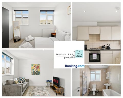 Two Bedroom Apartment by Dream Key Properties Short Lets & Long Lets Uxbridge- 6 Condo in Uxbridge
