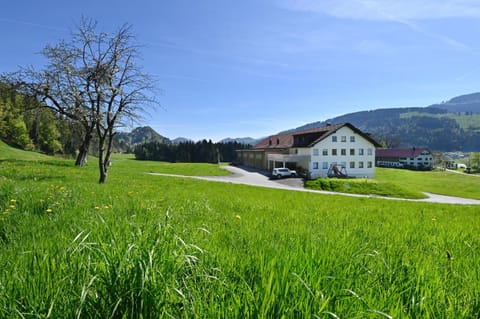 Property building, Natural landscape, Mountain view