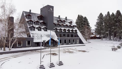 Property building, Day, Natural landscape, Winter, Garden, Landmark view