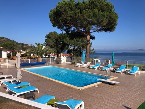 Pool view, Sea view, Swimming pool