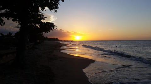 Nearby landmark, Sunset