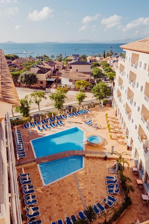 Bird's eye view, Landmark view, Pool view, Sea view